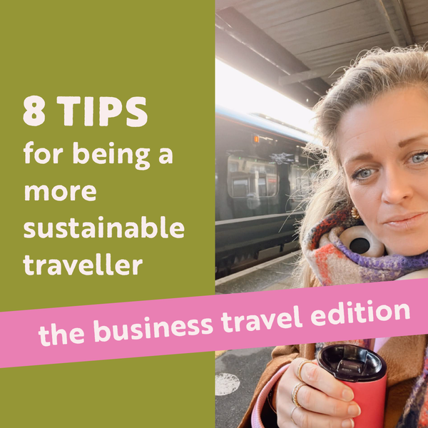 8 Tips for Being a More Sustainable Traveller (the business travel edition)