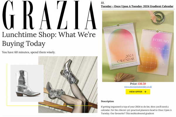 Grazia | Online Feature