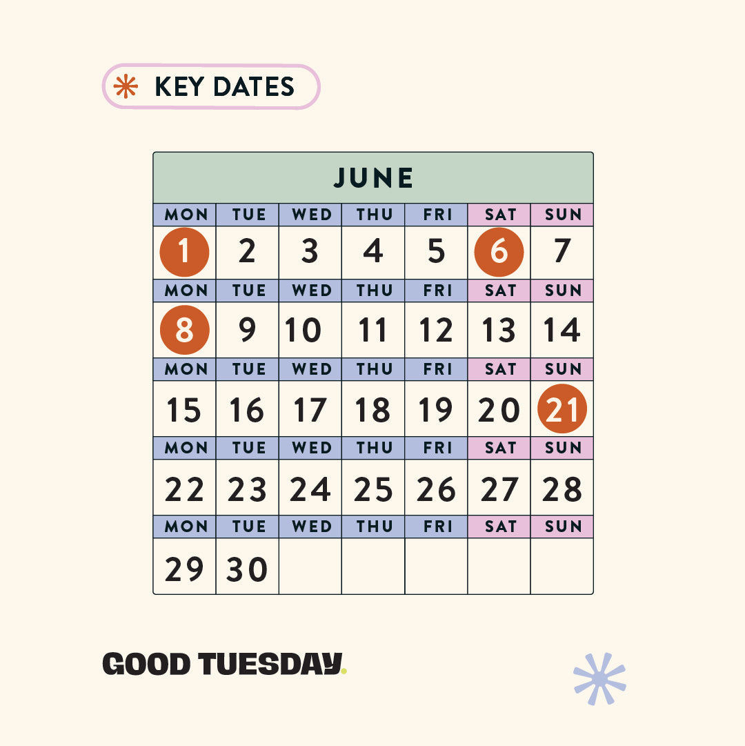 June 2026 - Dates For Your Calendar