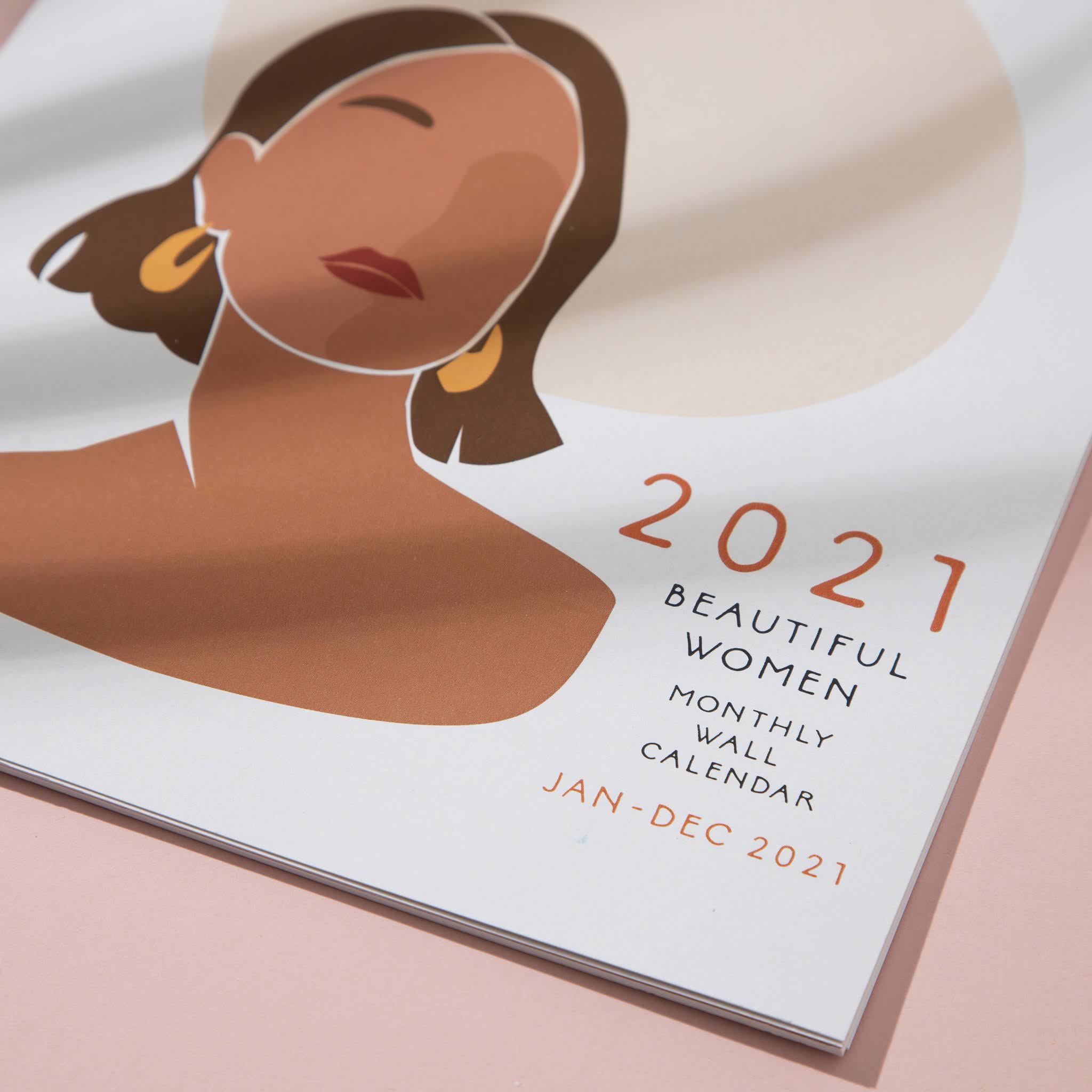 2021 Beautiful woman calendar