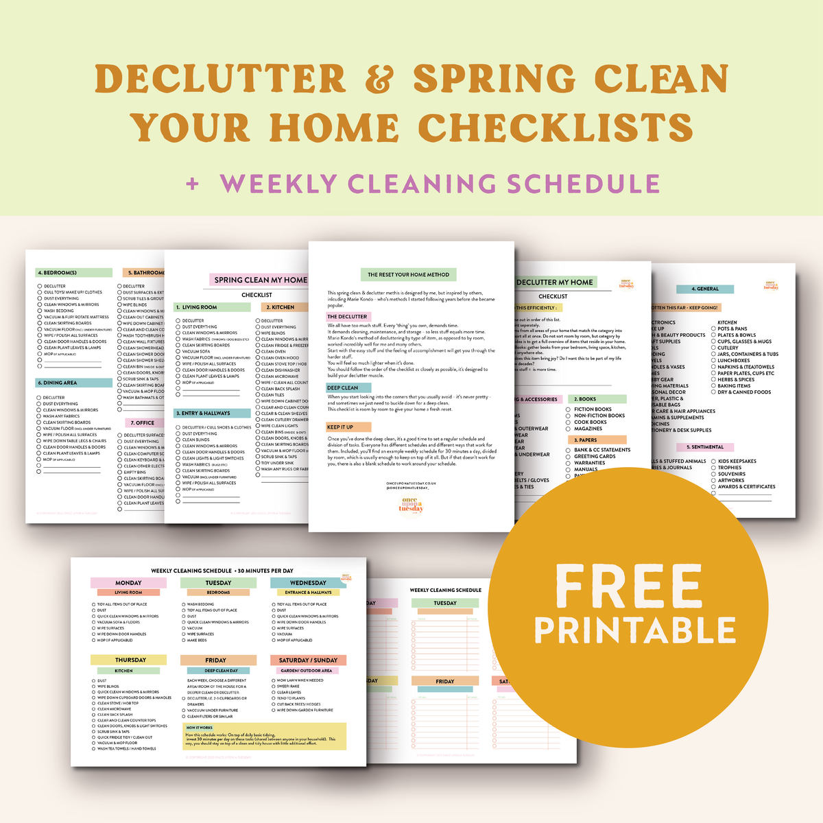 Spring Cleaning Checklist – Free Download | Good Tuesday spring-cleaning-checklist-free-download-good-tuesday