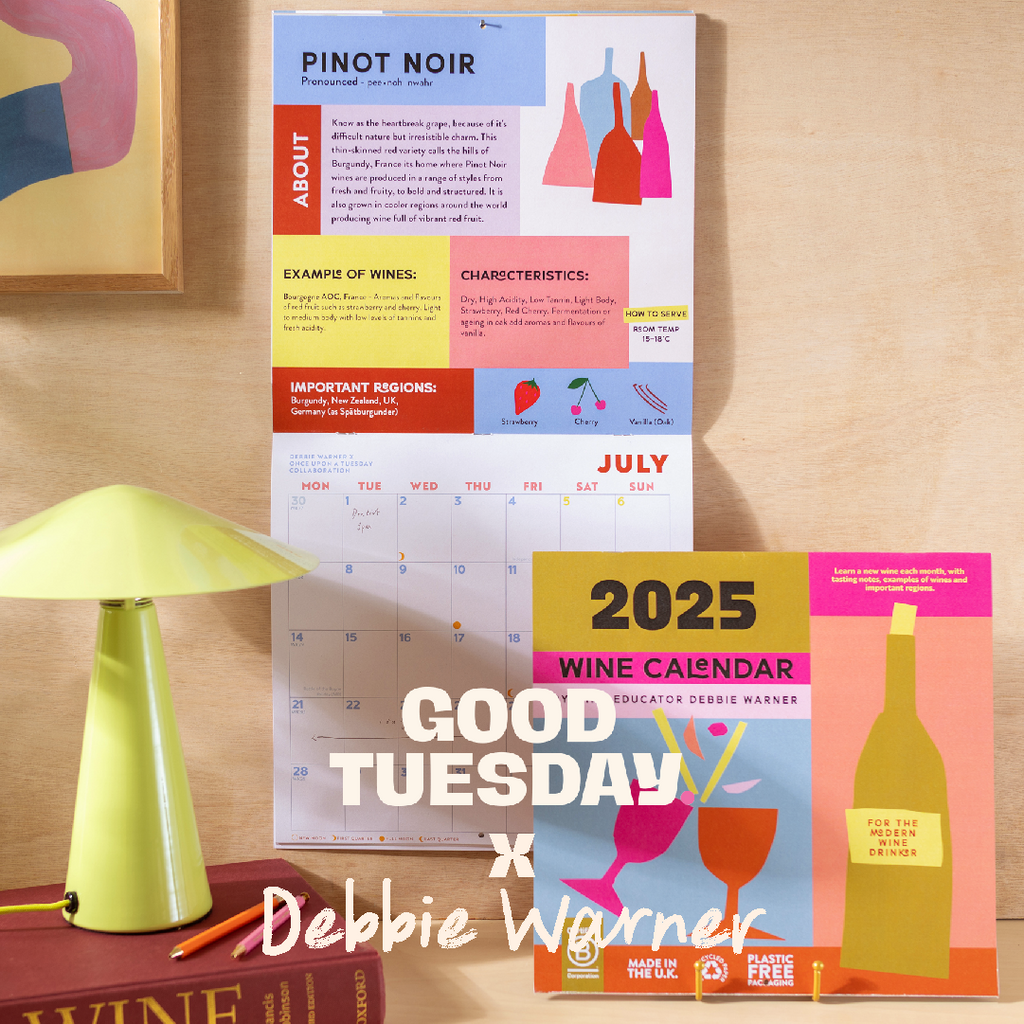 2025 Wine Calendar Collaboration with Debbie Warner