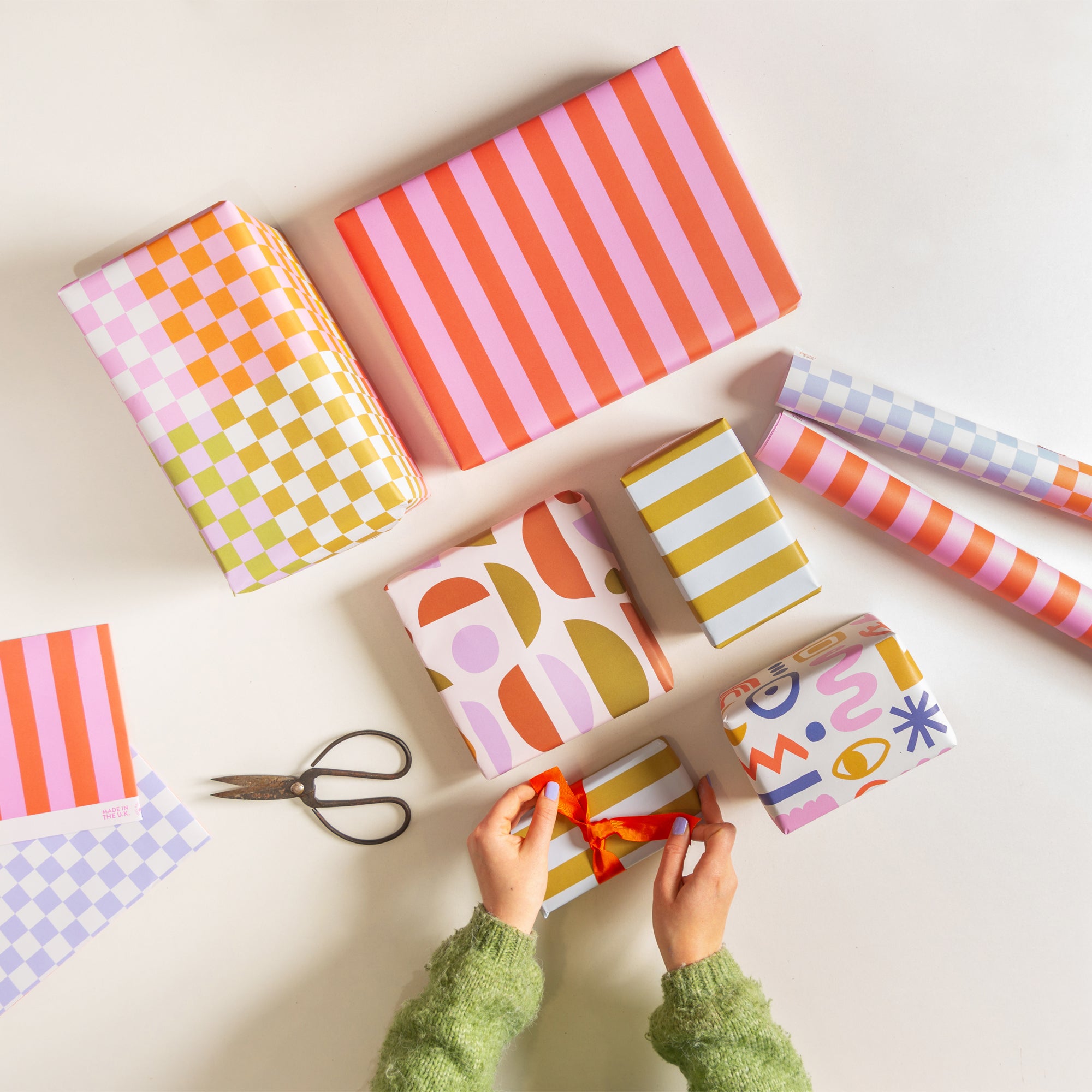 Wrapping Paper | Recycled & Vibrant Designs | Good Tuesday