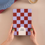 Checkered 2026 diary. Bold, Aesthetic Patterned Diary. 