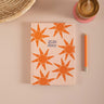 2026 diary with sunflower design. Orange and Peachy colours. 
