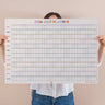 academic 2026 - 2027 year wall planner This is the year. portrait planner. 100% recycled paper