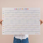 Good Tuesday 2026-2027 academic A1 Landscape wall planner, this is the year