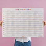 Good Tuesday 2026-2027 academic A1 Landscape wall planner, this is the year.