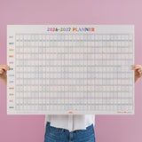 Good Tuesday 2026-2027 academic A1 Landscape wall planner, this is the year.