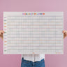 Good Tuesday 2026-2027 academic A1 Landscape wall planner, this is the year.