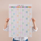 academic 2026 - 2027 year wall planner This is the year. portrait planner. 100% recycled paper