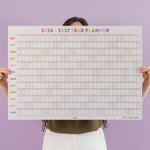 Your year in pastels wall planner, 2026-2027 academic year, pastel colours by Good Tuesday.