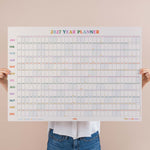 Good Tuesday 2027 A1 Landscape wall planner, this is the year
