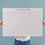 Good Tuesday 2027 A1 Landscape wall planner, this is the year