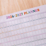 Good Tuesday 2026-2027 academic A1 Landscape wall planner, this is the year