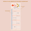 Couples Calendar, 2026 Calendar, two columns. Month view, separate boxes for both names.