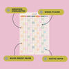 2027 Year at a glance Monthly Wall Planner. 100% Recycled Paper.  Moon Phases, Weekends Highlighted and Matte Paper. 