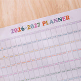 academic 2026 - 2027 year wall planner This is the year. portrait planner. 100% recycled paper