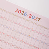 2026-2027 Academic Year Wall Planner | Landscape | Boho Arches