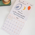 2026 Abstract Surrealist calendar. 