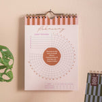 Good Tuesday Boho Nouveau 12 month A5 Habit Tracker 