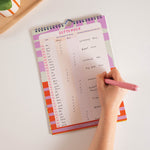 Colorful 'Kids Co-Parenting Family Calendar'. 100% Recycled Paper. Bcorp Certified. 