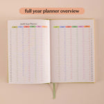 open 2026 Diary showing the full year overview. 