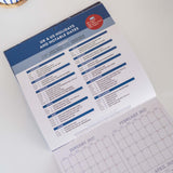 Calendar with UK & US holidays and notable dates. 