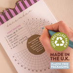 Good Tuesday Boho Nouveau 12 month A5 Habit Tracker 