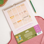 Floral design Calendar 2026. Botanical images. 