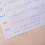 Good Tuesday A1 Landscape wall planner, this is the year