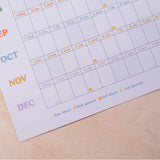 Good Tuesday A1 Landscape wall planner, this is the year