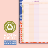 Undated Kids Co-Parenting | Family Calendar