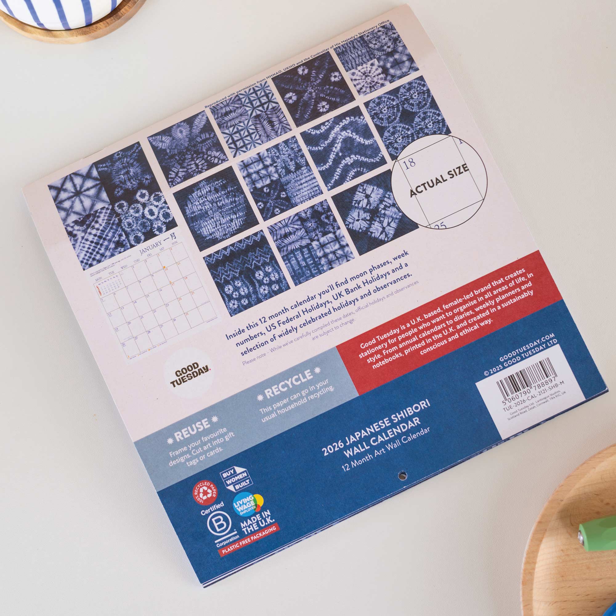 2026 Japanese wall calendar 