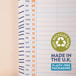 100% recycled paper and UK-made
