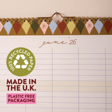 100% recycled paper and UK-made 