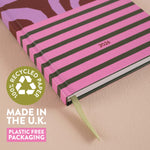 Organised Chaos 2026 Diary. Bold and Colourful Print. Made in the UK on 100% Recycled Paper.