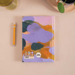 2026 Diary with brushstroke paint design. 