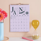 2026–2027 Academic Year Calendar | Playful Type | August Start | A4