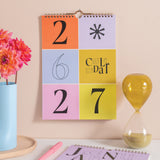 2026–2027 Academic Year Calendar | Playful Type | August Start | A4