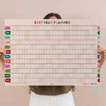 Nice Arches 2027 year wall planner with colourful design using recycled paper