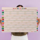 Nice Arches 2027 year wall planner with colourful design using recycled paper