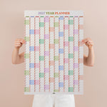 2027 Pastel Soft Focus Year Wall planner by Good Tuesday
