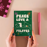 Peace, Love & Pilates | Christmas Card | A6