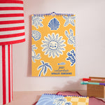 2027 Amalfi Sunshine A4 Wall Calendar, Monday start, month to view