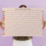 2027 Boho Arches wall planner, landscape format by Good Tuesday