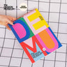 2027 Design Museum Bold Type A4 Calendar, A4, red wireo binding