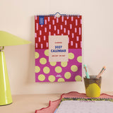 2027 12 Month Calendar in design colour flow by Good Tuesday
