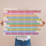 2027 Rainbow Wall Planner by Good Tuesday