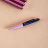 Retro design Ballpoint pen, purple and navy, Anterique x Days